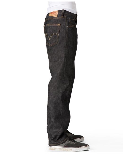big and tall black levi jeans