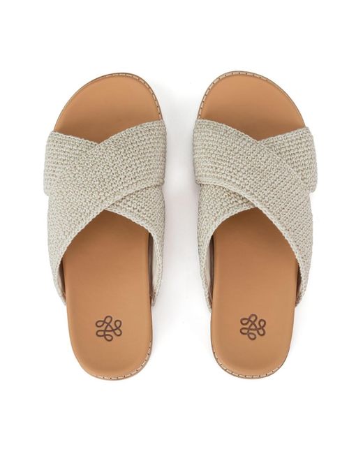 The Sak White Penelope Sandal