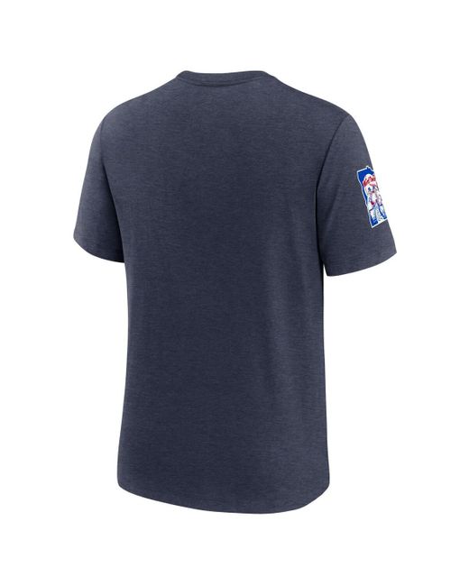 Nike Blue Minnesota Twins Cooperstown Collection Eras Tri-blend T-shirt for men