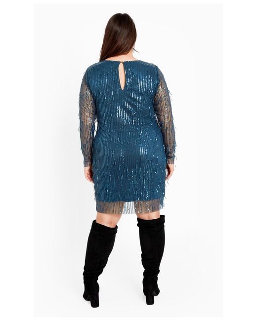 Avenue Blue Nouveau Nights Dress
