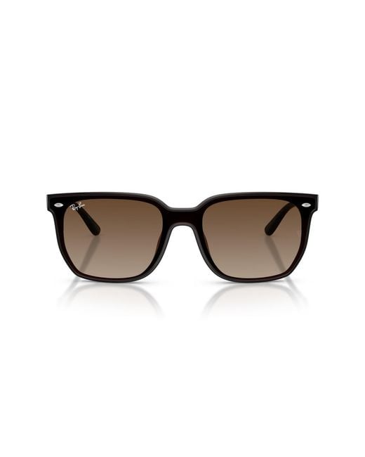 Ray-Ban Brown Square Sunglasses