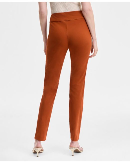 INC International Concepts White Mid-rise Skinny Pants