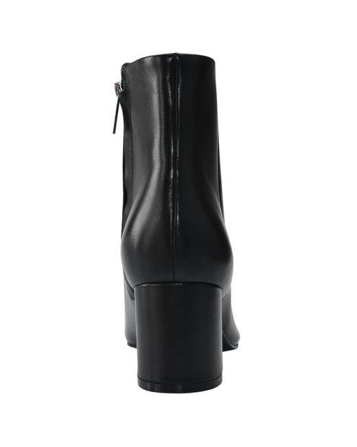 Marc Fisher Black Jarli Block Heel Dress Booties