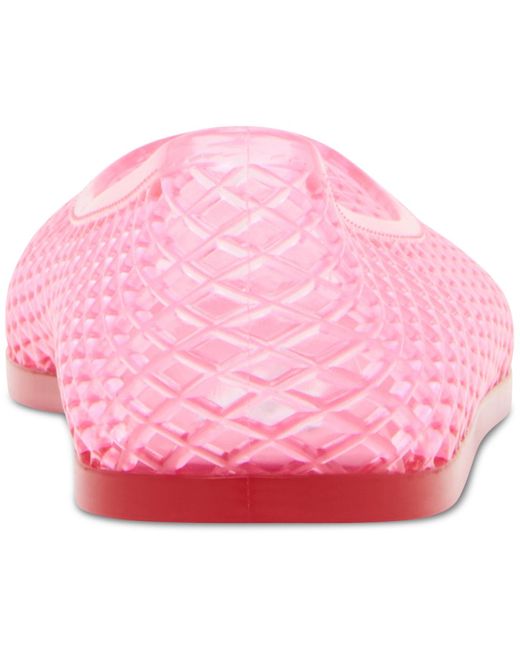 Steve Madden Pink Gyzmo Jelly Flats