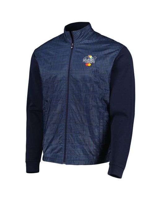 Footjoy Blue Arnold Palmer Invitational Hybrid Full-zip Jacket for men