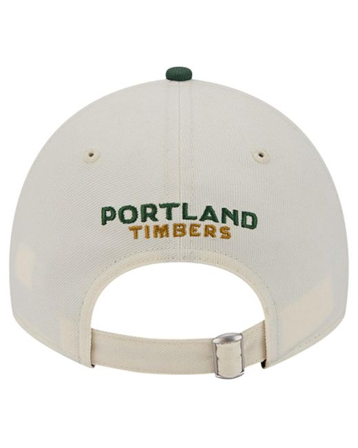 KTZ Green Portland Timbers 2024 Kick Off Collection 9twenty Adjustable Hat for men