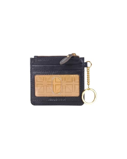 Lodis Blue Glace Key Coin Leather Wallet