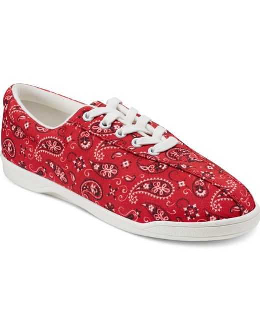 Easy Spirit Red Ap Lightweight Walking Sneakers