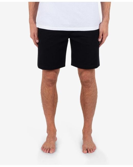 Hurley Black Industry 20 Walkshorts for men