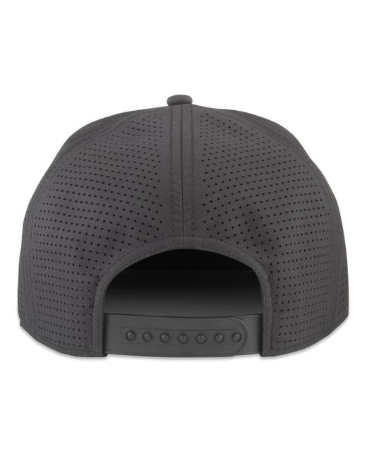 American Needle Black Vegas Golden Knights Buxton Pro Tech Adjustable Hat for men