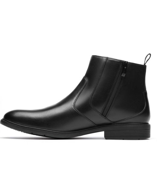 Clarks Black Collection Steadwell Zip Boots for men