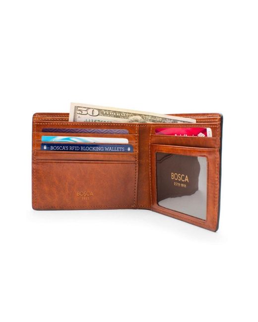 Bosca Brown Executive Wallet for men
