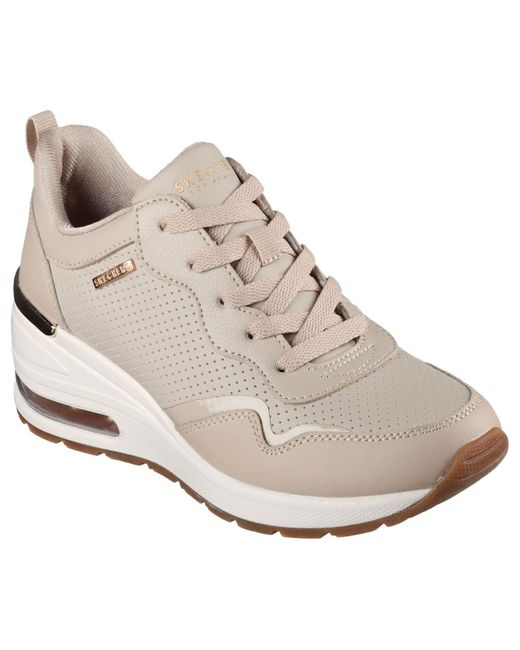 Skechers Natural Street Million Air - Hotter Air Casual Sneakers From Finish Line