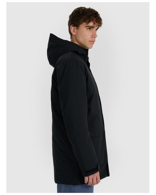 4F Black Transitional Parka Membrane for men