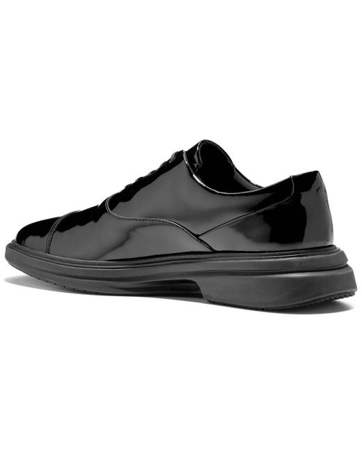 Cole Haan Black Original Grand Cityspectre Round-toe Oxfords for men