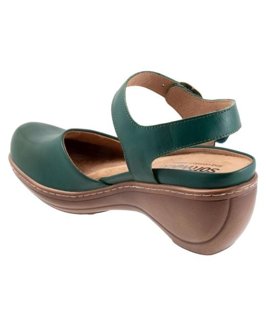 Softwalk® Green Mabelle Clog