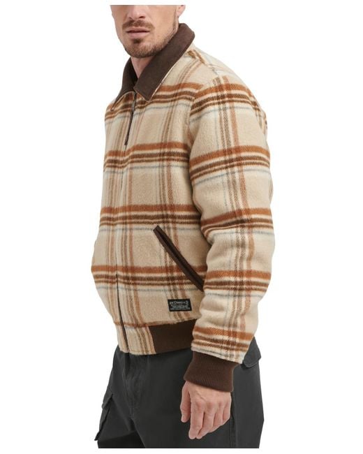 Levi's Natural Zip Corduroy-collar Jacket for men