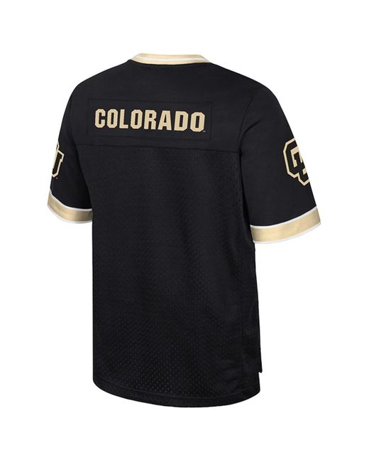 Colosseum Athletics Black Colorado Buffaloes Nothing But The Hits Football Jersey for men