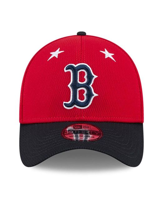 KTZ Red/navy Boston Red Sox 2025 Mlb All-star Game 39thirty Flex Hat for men