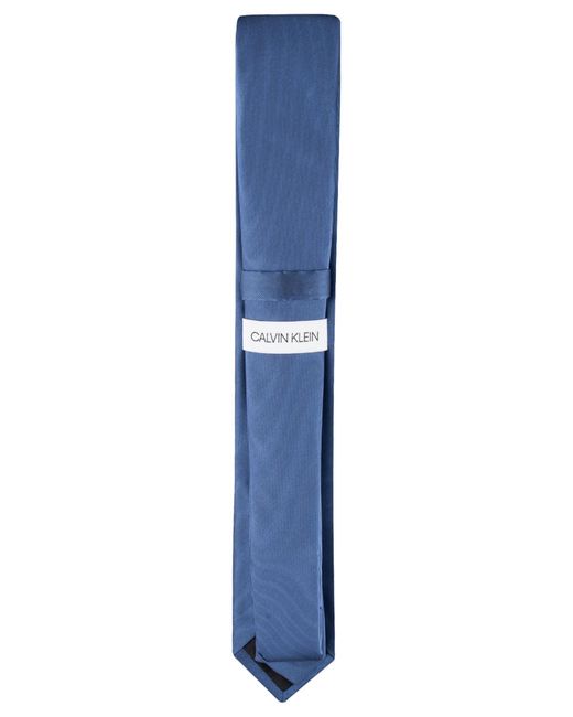 Calvin Klein Blue Unison Solid Tie for men