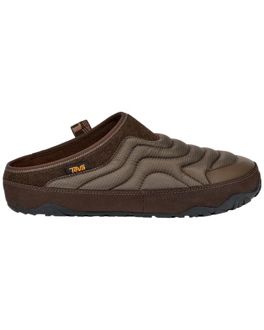 Teva Brown Reember Terrain Quilted Clogs for men