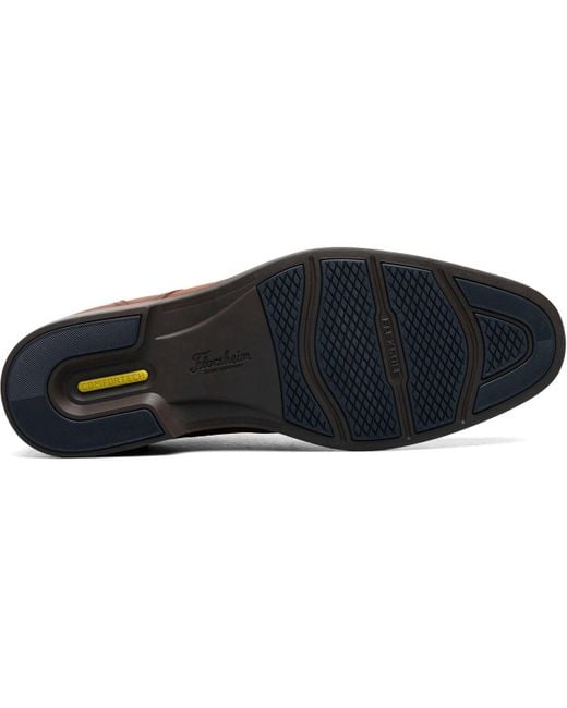 Florsheim Brown Traveler Plain Toe Oxford for men