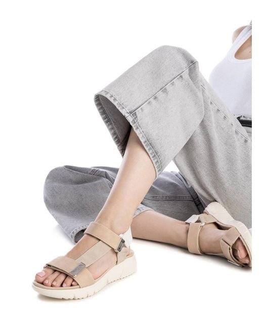 Xti Natural Casual Sandals