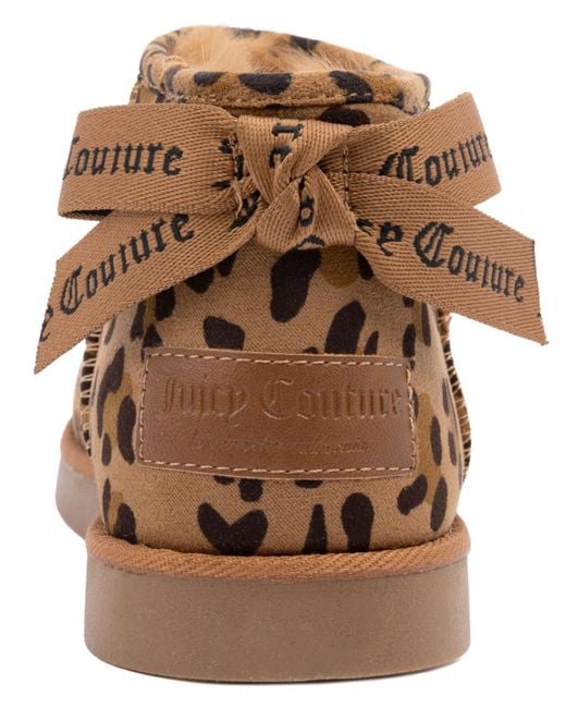 Juicy Couture Brown Kelsey Round Toe Cold Weather Booties