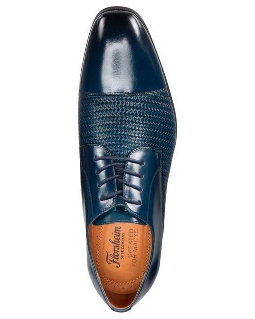 Florsheim Calipa Cap toe Oxfords Created For Macy s in Blue for