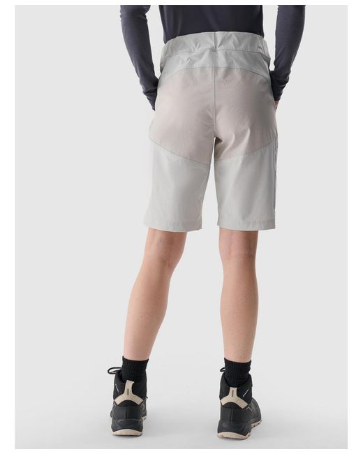 4F Gray Quick-dry Trekking Regular Shorts