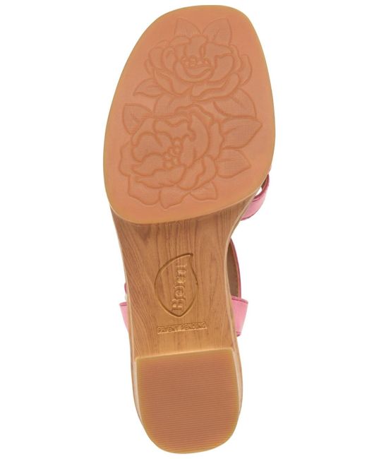 Born Pink Nectar Square Toe Sandals
