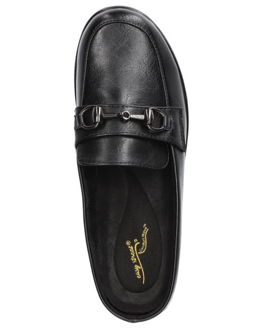 Easy Street Black Nell Comfort Mules