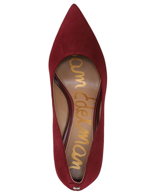Sam Edelman Red Hazel Pumps