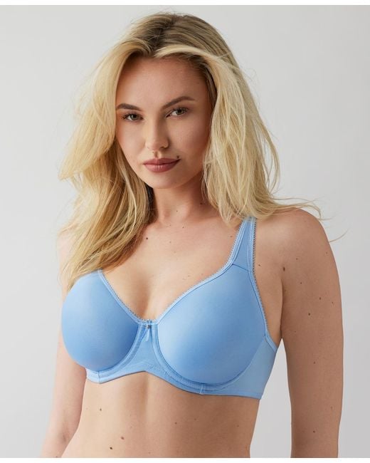 Wacoal Blue Basic Beauty Full-figure Underwire Bra 855192