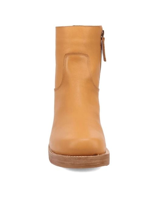 Dingo Brown Banner Leather Boot for men