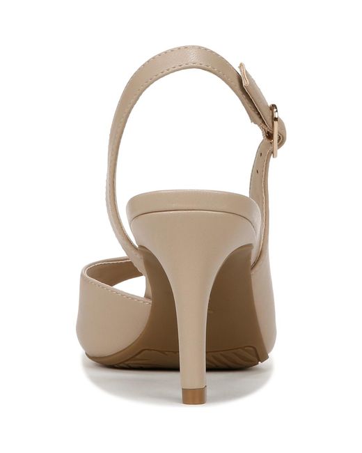 LifeStride Metallic Teller 2 Slingback Peep Toe Pumps