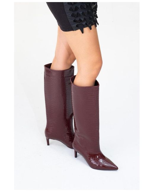 Prologue Shoes Brown Cassandra High-heel Boot ()