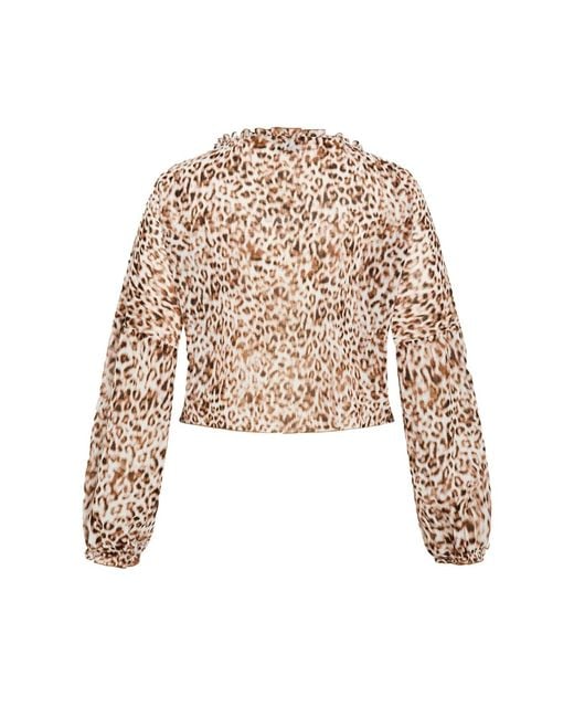 City Chic Natural Corina Top
