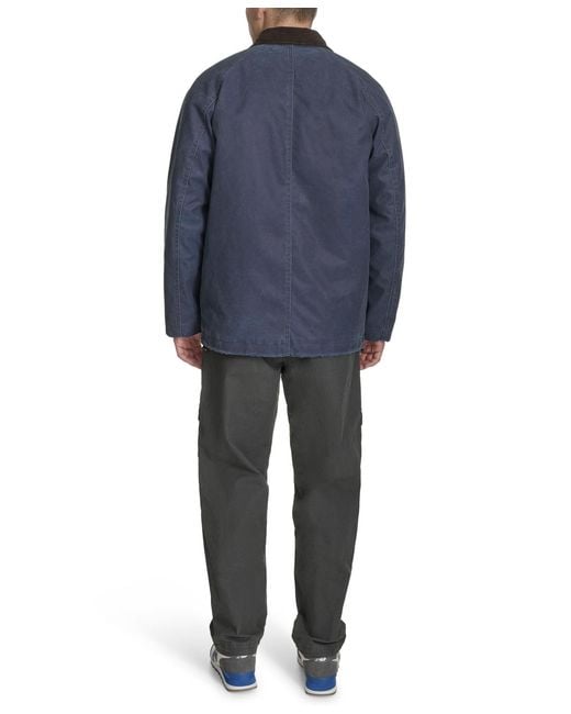 Levi's Blue Corduroy Collar Barn Jacket for men