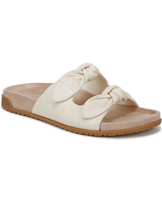 Vionic White Elara Slide Sandals