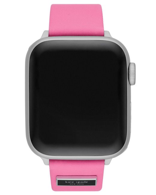 Kate Spade Pink Nylon Band For Apple Watch