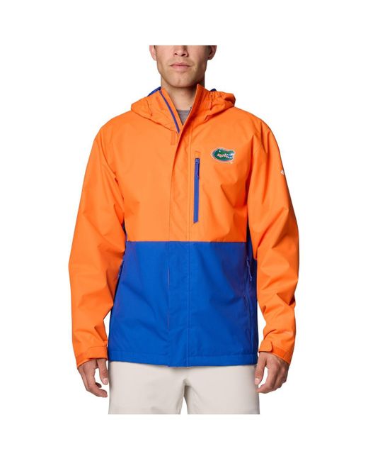 Columbia Orange Florida Gators Field Bound Omni-tech Full-zip Jacket for men
