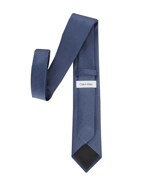 Calvin Klein Blue Willard Solid Tie for men