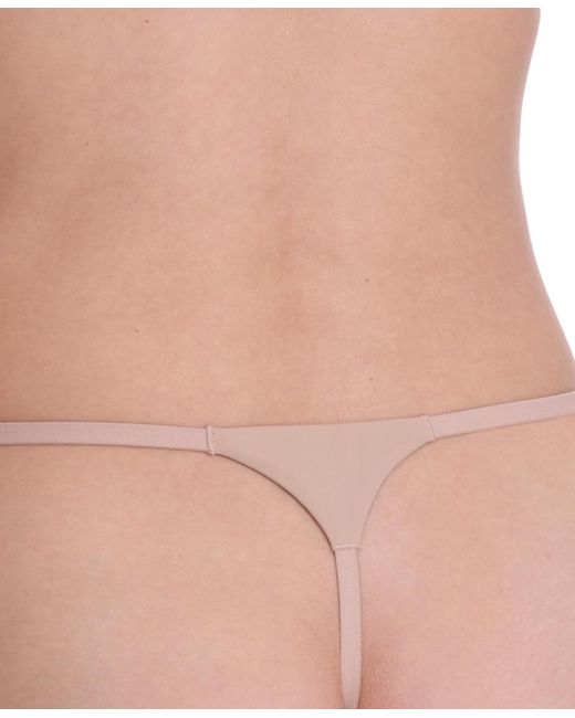 Natori Pink Verge Adjustable String Thong