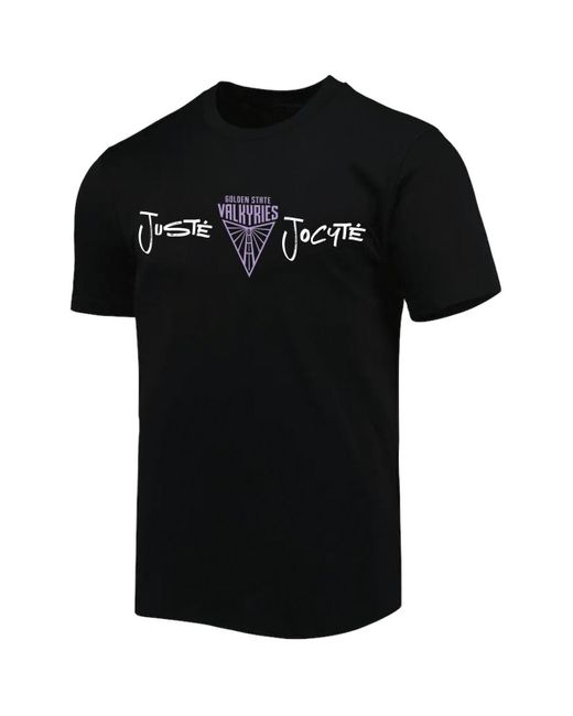 round21 Black And Juste Jocyte Golden State Valkyries Name Number T-shirt