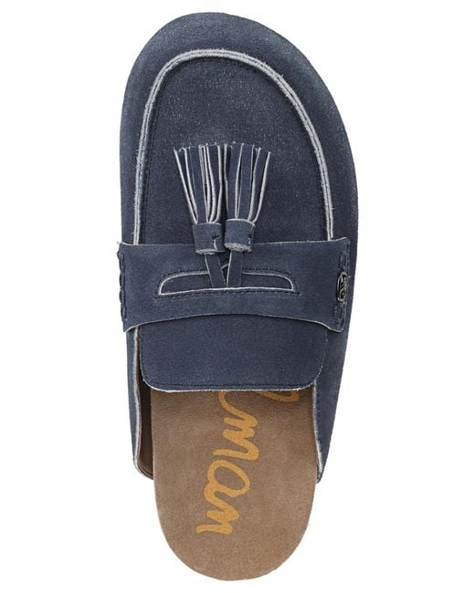Sam Edelman Blue Astrid Mules