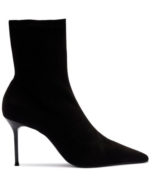 SCHUTZ SHOES Black Colette High Stiletto Dress Booties