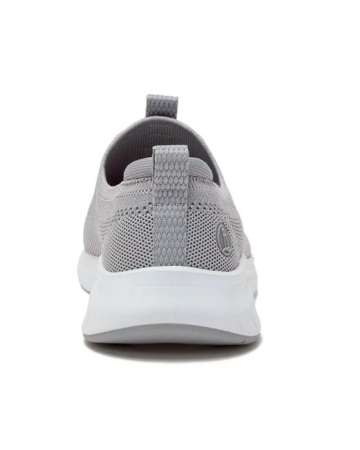 Lands' End Gray Casual Knit Slip On Sneakers