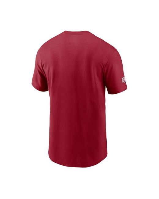 Men's Nike Heathered Gray Arizona Cardinals Primary Logo T-Shirt Size: Small