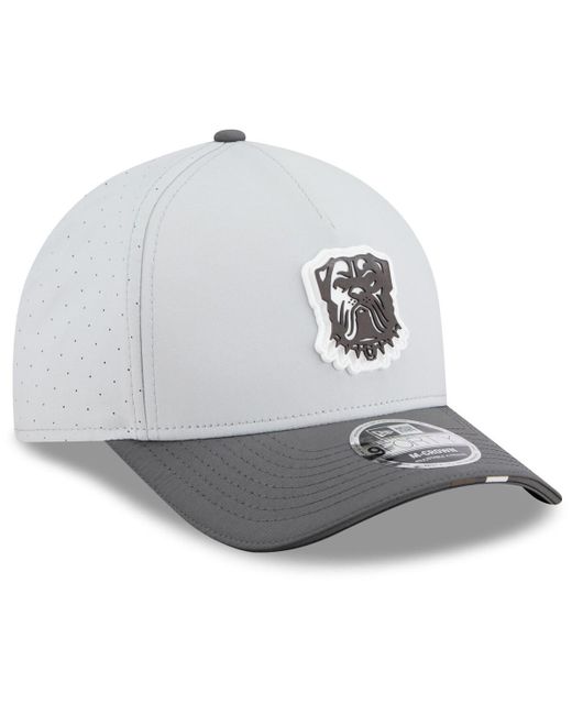 KTZ Gray/graphite Cleveland Browns 2025 Nfl Training Camp A-frame 9forty Adjustable Hat for men